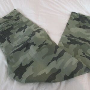 Nili Lotan for Target Green Camouflage Jeans - Size 8